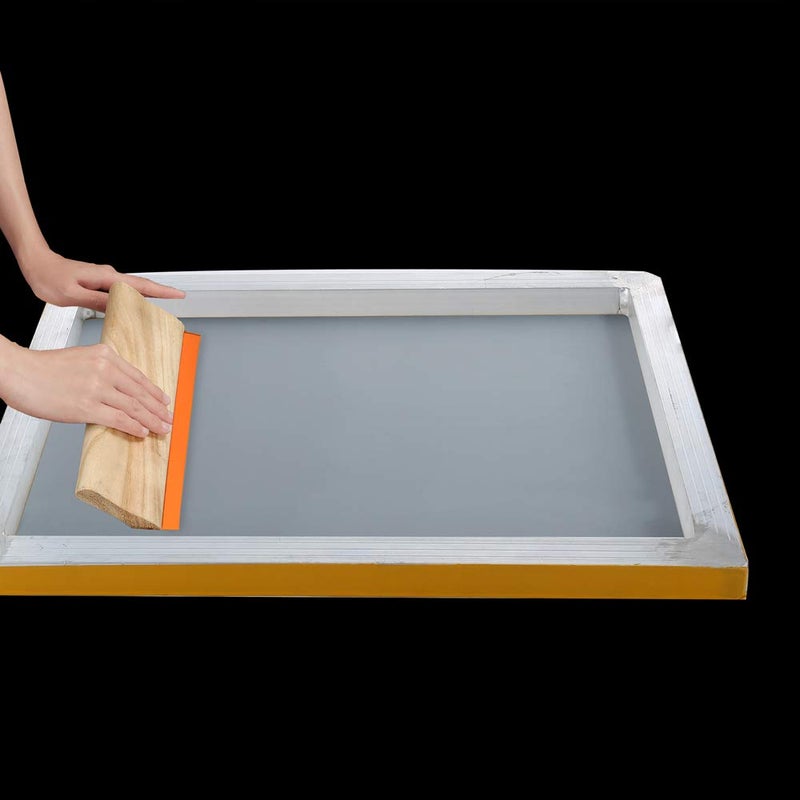 Caydo إطارات طباعة الشاشة من الألمنيوم 2 قطعة 10 × 14 بوصة مع شبكة بيضاء 110 لطباعة الشاشة - Image 4